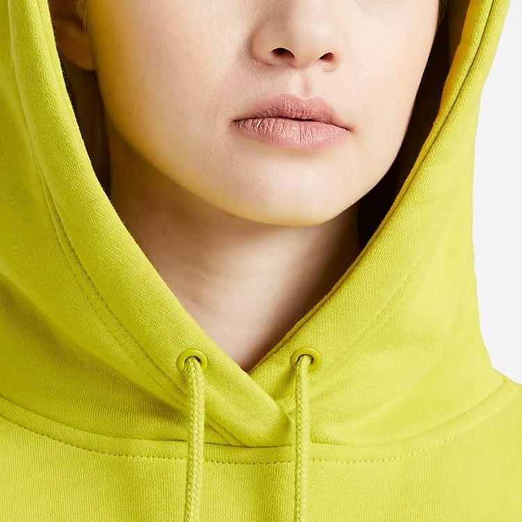 (WMNS) Nike Sportswear Casual Sports hooded Long Sleeves Hoodie Yellow Green Lime Women's CZ2590-344