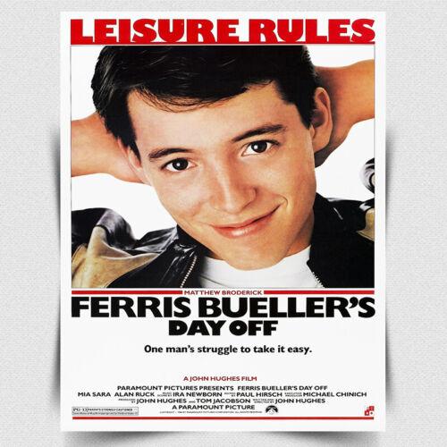 Ferris Buellers Day Off SIGN METAL WALL PLAQUE Man Cave Movie poster printAluminum 20x30cm(7.8x11.8inch)