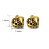 5pcs Stainless Steel Heart Enamel Charms for DIY Jewelry Necklaces Pendants Findings Bracelets Supplies Earrings Making