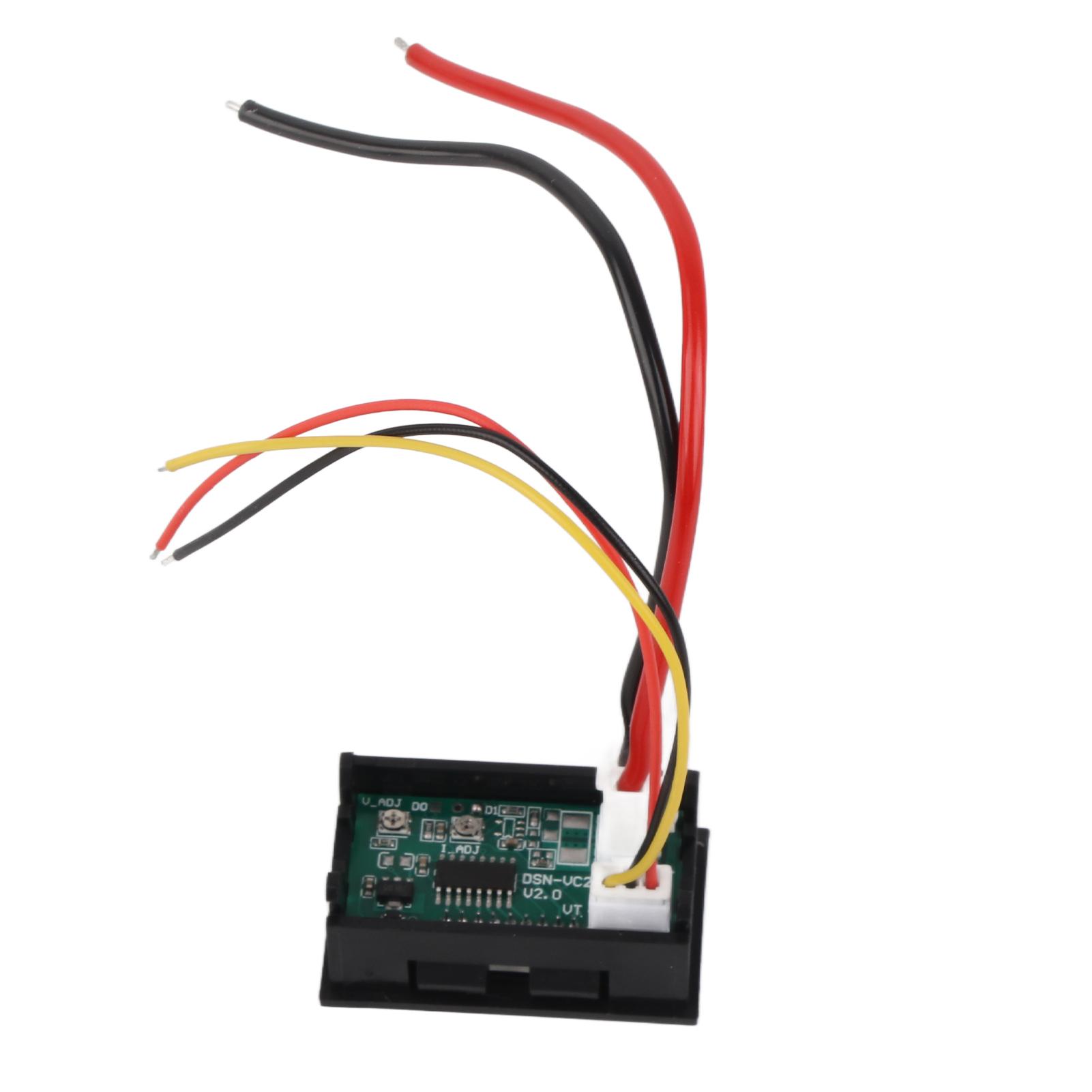 

Цифровий вольтметр струму зі світлодіодним червоним та синім дисплеєм, цифровий вольтметр-амперметр постійного струму від 0 до 100 В 50 А