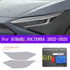 For SUBARU SOLTERRA (-2025) TPU Smoked Black Light Film Modification Accessories, Car Light Protection Film