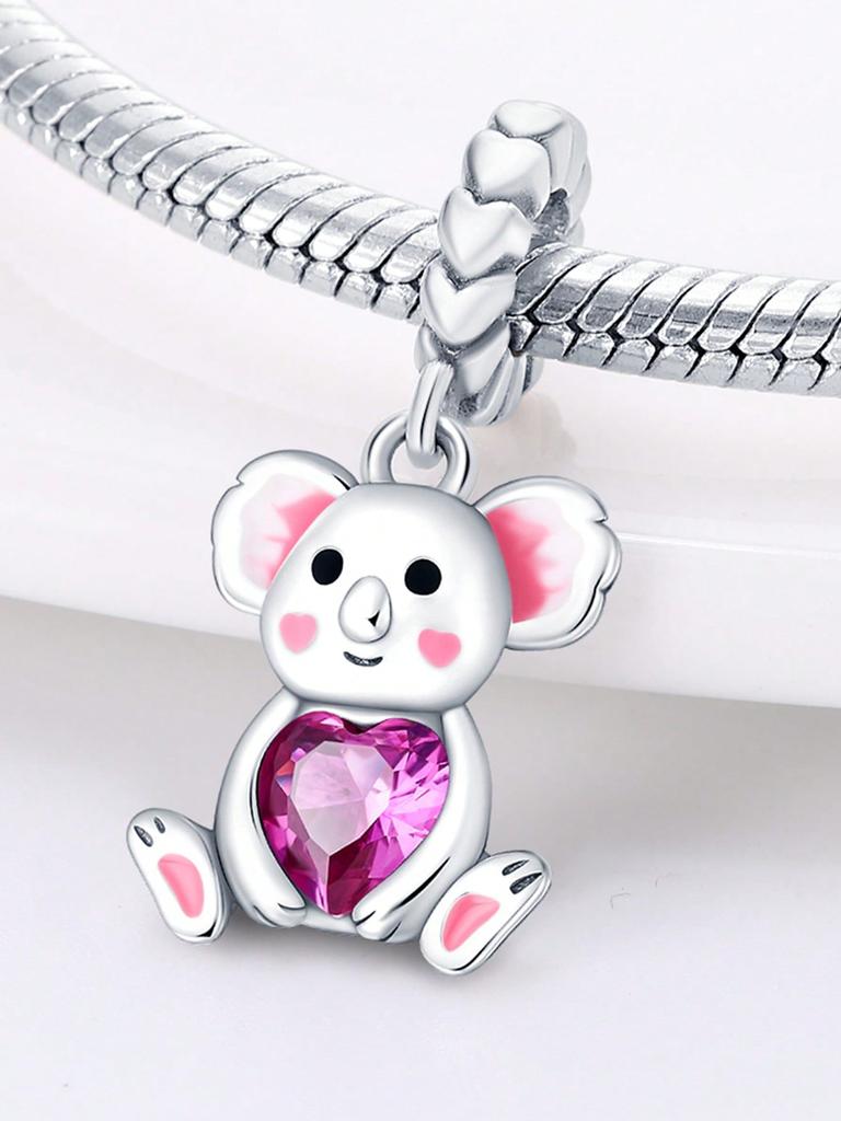 Copper Colors Charms Plata Hedgehog Puppy Beads Charm Pendant For Original Bracelet For Women Diy Jewelry Love Gift