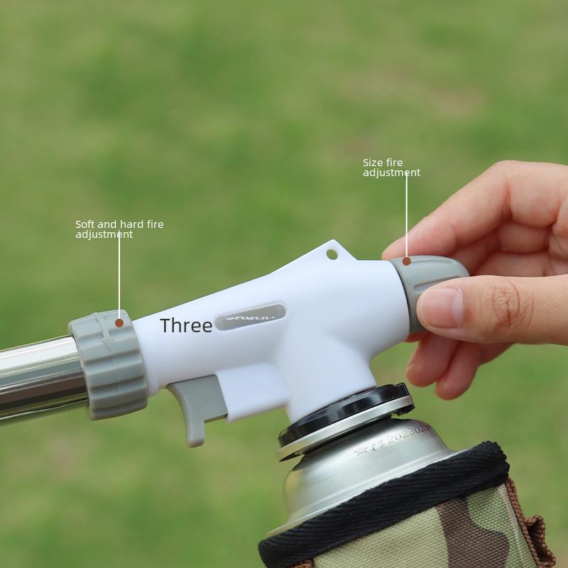 Portable Outdoor Gas Blowtorch - Flamethrower, Welding, Baking, and Igniting Tool