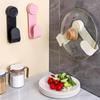 Suction Cup Rotating Lid Holder Wall Mounted Chopping Board Storage Rack Cutting Board Stand Kitchen Storage Rack