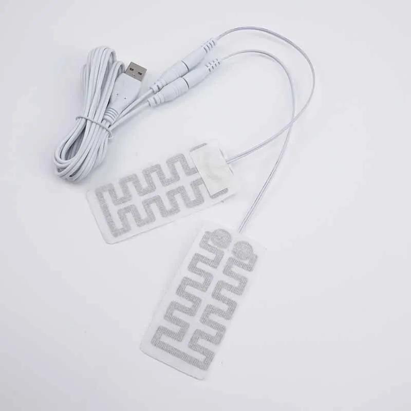 Thermal Heated Gloves USB 5V Winter Electric Heater Pads Outdoor Skis Mittens Heating Film Pad Hand Warmer Winter Sports