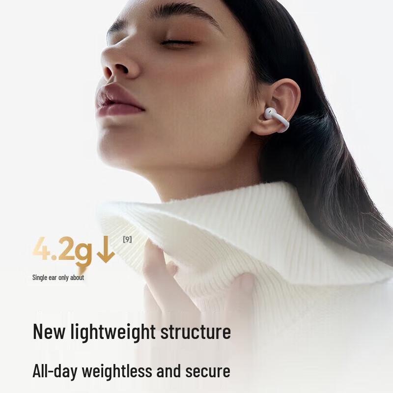 Saina S7S AI Ear Clip Bone Conduction Bluetooth Headset