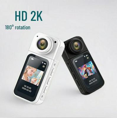 S70 2K HD Rotating Wearable Thumb Camera with Magnetic Mount for Cycling and Action Recording