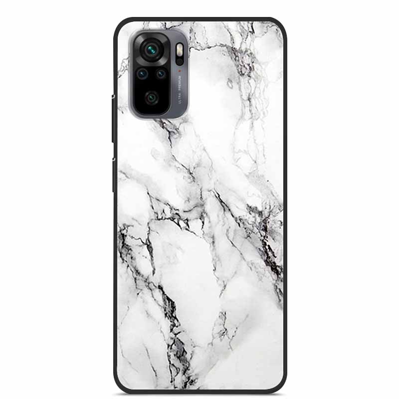 For Xiaomi Redmi Note 10 Pro Case Marble Silicone Soft Protection Cover For Redmi Note 10 5G Note10 Pro 6.67" 2021 Phone Cases