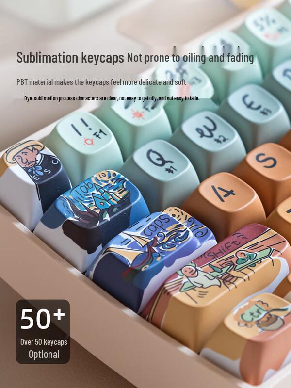 Lofree 100-Key Wireless Mechanical Keyboard