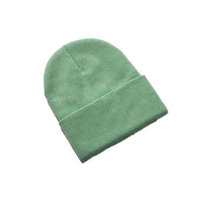 CB136-LS01 High Quality Acrylic Knitted Winter Beanies Mens Custom Embroidery Logo Streetwear Unisex Common