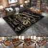 Classic Car Carpet Home Decoration Bedroom Rugs Washable Antiskid Floor Mats Dining Room Retro Home Easy To Clean Very Beautiful