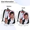 C-Charles Leclerc Fashion Backpack Gift Student Work  Daypack for Men Women Laptop Computer Canvas Bags