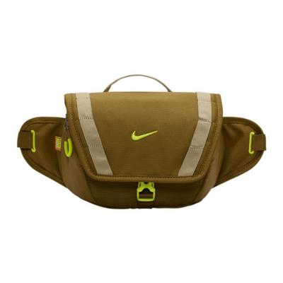 Woven Strap Design Fabric Shoulder Crossbody Waist Bag Unisex Bags Olive-Green DJ9681-368