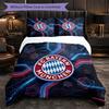 Set Biancheria da Letto Bayern Monaco Modello 3 Pezzi Morbida Copripiumino in Microfibra con Federe per Camera da Letto