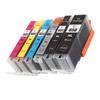 Ink Cartridge Printing Accessory Part for PIXMA MG5460 MG5560 MG5660 MG6360 MG6460 MG6660 6 Color BK BK C M Y GY