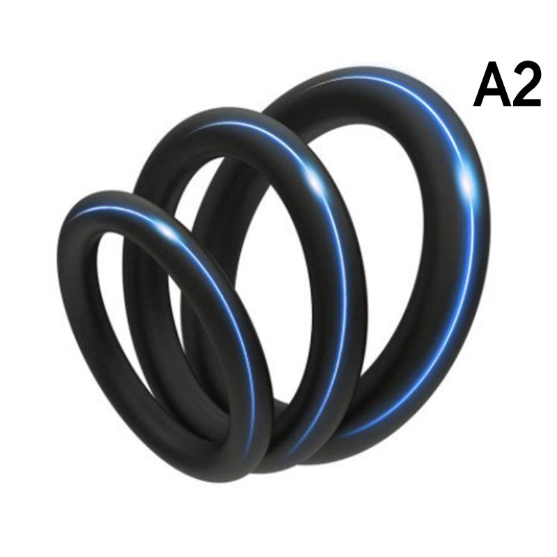 Silicone Lock Ring Male Lock Sperm Ring Penis Ring Ejaculation Delay Erection Rings Adult Sex Toys For Men Lock Sperm Trainer