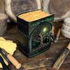 Handmade Green Tree of Life Leather Journal Embossed Vintage Notebook