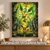 Leafeon Custom Name Diamond Painting Personalized 5D Full Drill DIY Diamond Art Home Decor