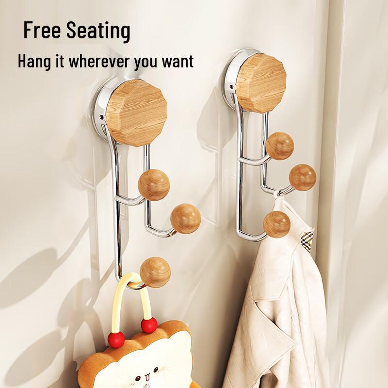 ZNMW Schlüsselhaken im Vintage-Stil mit Saugnapf