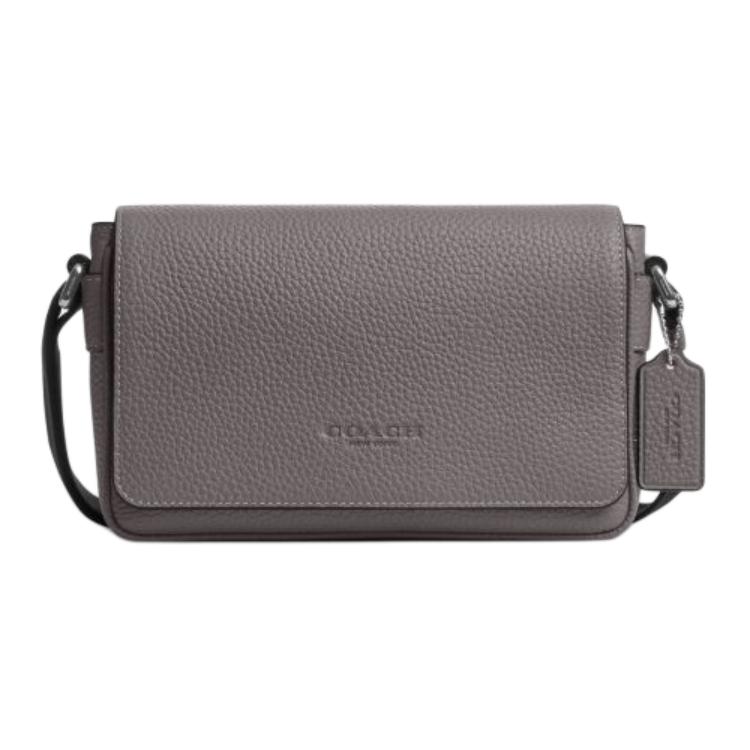 

Coach 22 Jack Flap Design Leather Crossbody Bag Small Women crossbody bag Gray CDZ97-SVGP Basic Set (Bag+Dust Bag)
