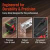 Rechargeable Laser Tape Measure 3-in-1 Laser Rangefinder Measuring Tool Laser Level  Construction