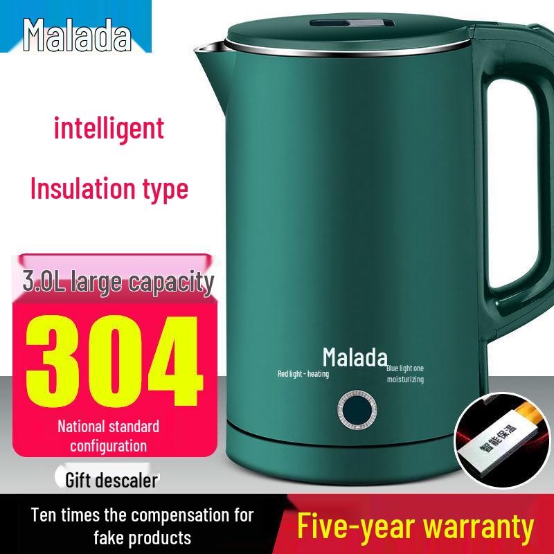 Wanlida 304 Stainless Steel Smart Electric Kettle with Large Capacity