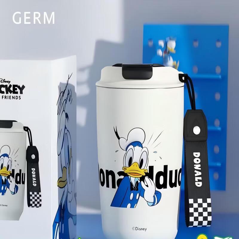 Germ Donald Duck Series Mocha Insulated Mug