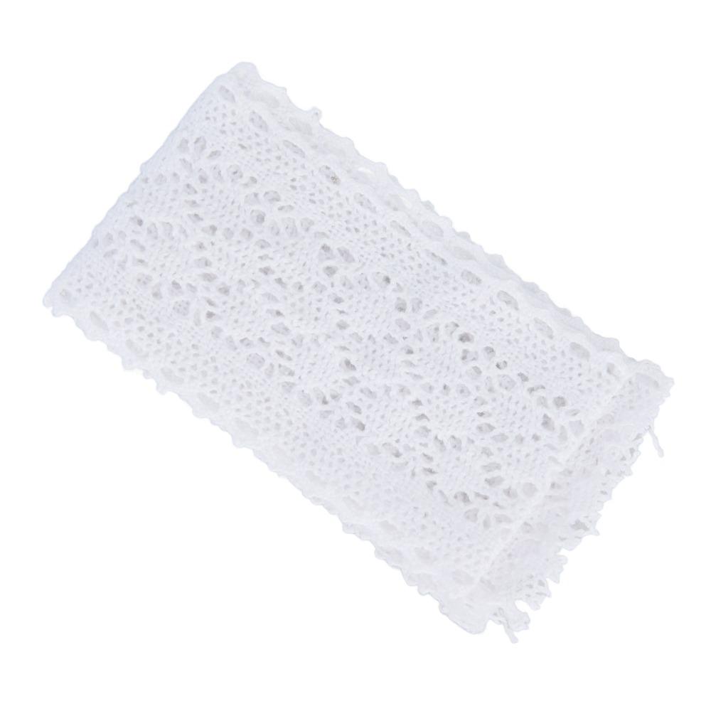 1pcs 10 Yards Lace Trim Cotton Threa Cotton Lace Vintage Lace Ribbon For DIY Crafts