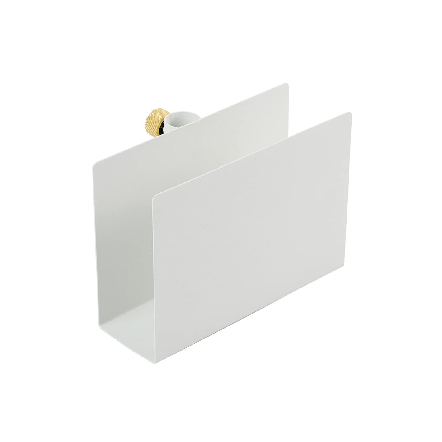 

DRAW A LINE 022 Book Rack White (Draw-a-Line Book Rack, White, Vertical Parts Only, 21cm W x 12cm D x 15cm H, 3kg Load Capacity, D-BR-WH)