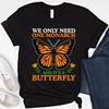 Monarch Butterfly T-Shirt, Funny Anti Monarchy Activist Tee