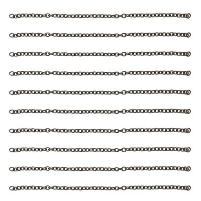 10m Curb Chain Personalized Elegant Rustproof Copper Twisted Links Chain for DIY Bracelet Necklace