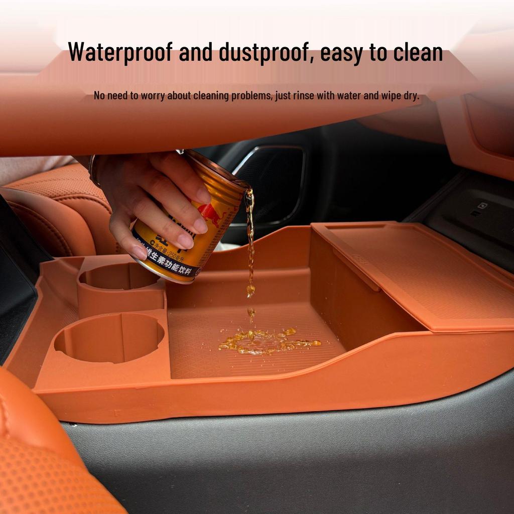 Changan Qiyuan Q07 Silicone Center Console Storage Box for Interior Upgrade