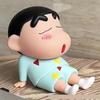 New Crayon Shinchan Cartoon Anime Action Figure Kawaii Desktop Decoration Model Doll Creative Collectible Toy Kids Girls Gifts