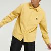 Men's Converse Casual Woven Button Cardigan Retro Long Sleeves Jacket Gold 10022012-A03