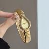 GEDI New Vintage Creative Watch for Women with Diamond-Studded Teardrop Dial High-Quality Design Ladies' Wristwatch Unique Gift
