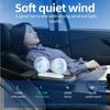 USB Car Fan 3-Speed Double Head 360° Adjustable Independent Switch Low Noise Electric Cooler for Home Desk Office Car