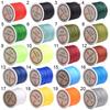 1 Roll 0.8mm Waxed Cord Vibrant Color Easy for Weaving Acrylic Fiber Necklace Bracelet Beading String Jewelry Making Tools