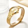 Sunlifex Ankra Red Small Gold Watch - Elegant Fashion Quartz Wristwatch Women