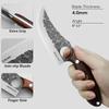 Stainless Steel Kitchen Knife Professional Boning Knife Skinning Knife Meat Cleaver Forged Butcher with Cover