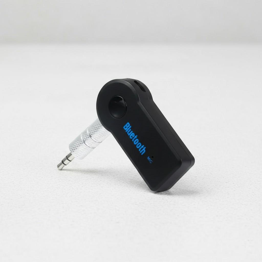 

Wireless Bluetooth Car Audio Stereo System Hands-Free Microphone Wireless Aux Music Receiver Adapter чёрный