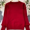 A Loose and Slimming Knitted Sweater for Women In Autumn and Winter, Featuring A High-end, Niche Beaded and Diamond-encrusted Top