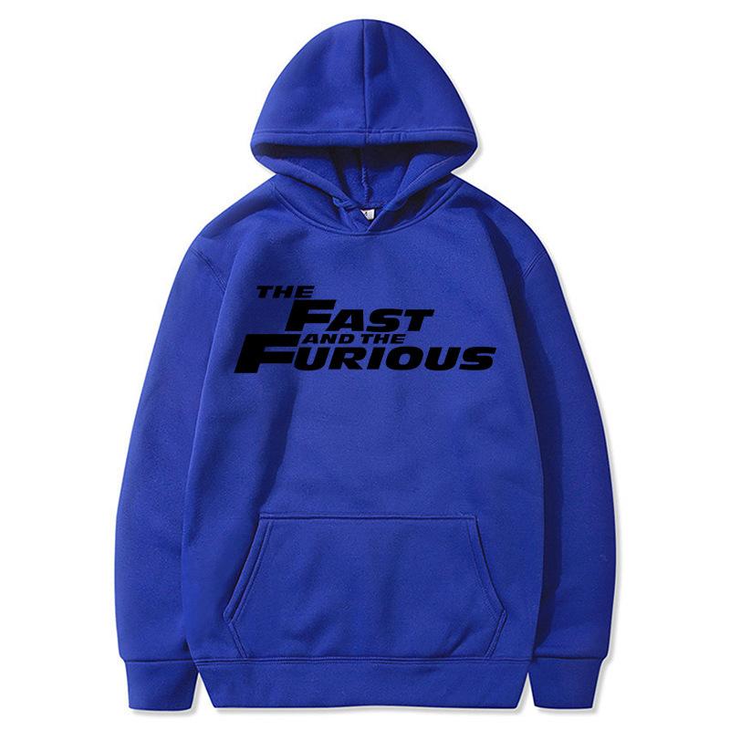 The Fast and The Furious Letter Graphic Women's Hoodie Sweatshirt Men Womnen Fashion Brand Design Pullover Women's Hoodies