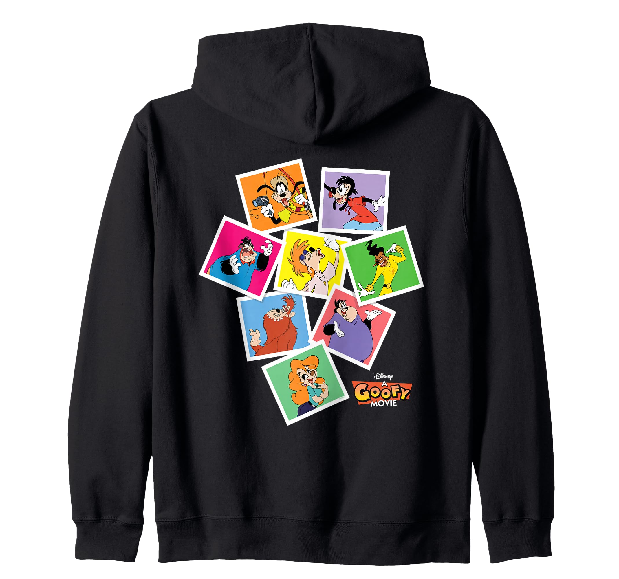 

Disney A Goofy Movie 30th Anniversary Character Photo Zip Hoodie