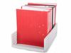 Document Organizer Office Binders Shelf Folding Toolbox White