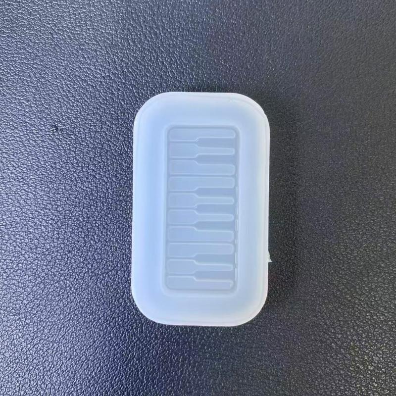 Star and Mini Piano Silicone Casting Mold Set for Resin Pendant Projects, 2 Piece Charm Mold for Jewelry and Keychain Design Work Use
