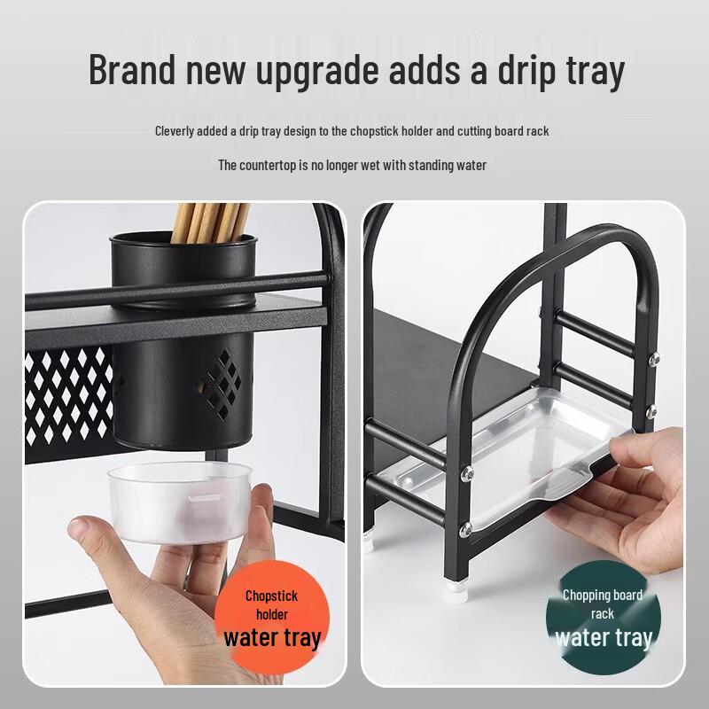 Stainless Steel Kitchen Countertop Storage Rack