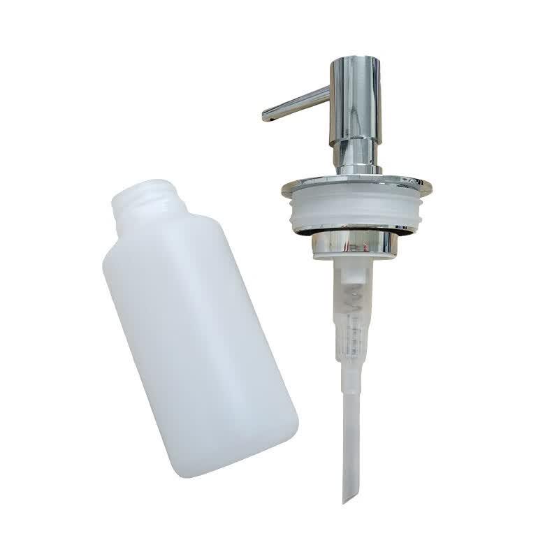 LAUTEE YM891 Silver Hand Soap Dispenser Pump Head