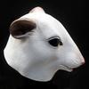 White Mouse Animal Head Latex Mask Rat Masks Halloween Cosplay Costume Dress