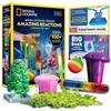 (National Geographic) NATIONAL GEOGRAPHIC Amazing Chemistry Set – Mega Chemistry Kit: Over 15 Science Experiments, Including Glowing Worms, Crystal Tr