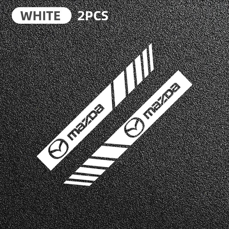2 Stück Auto Rückspiegel Seitenaufkleber Streifen Aufkleber Fahrzeug Karosserie Für Mazda 6 3 5 2 CX5 CX7 323 Demio Axela Atenza CX9 MX3 MX5